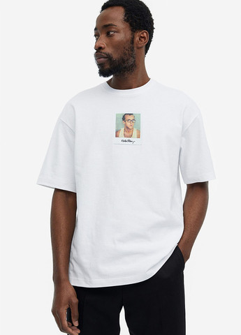 Белая футболка H&M