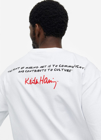 Белая футболка H&M