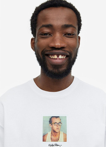 Белая футболка H&M