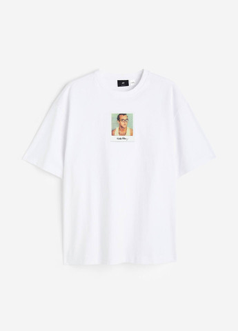 Белая футболка H&M