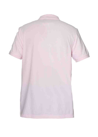 Розовая женская футболка-поло Erke однотонная