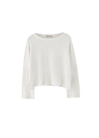 Білий демісезонний джемпер джемпер Pull & Bear