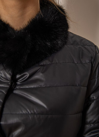 Чорна демісезонна пальто Ager