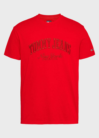 Червона футболка Tommy Jeans