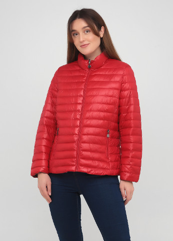 Червона демісезонна куртка двостороння W Collection