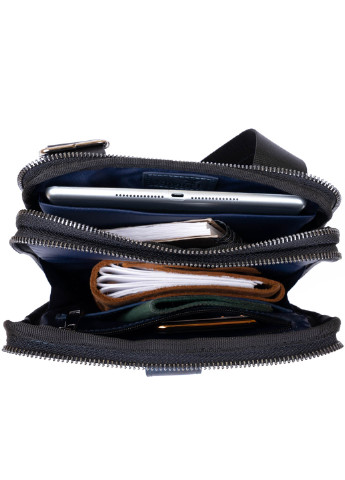 Мужская кожаная сумка 20х26,5х4,5 см Shvigel (252131771)