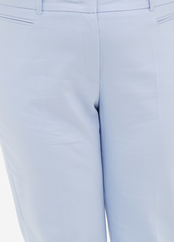 Голубые кэжуал демисезонные прямые брюки S.Oliver