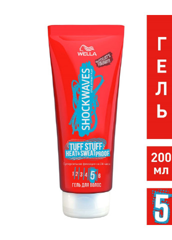 Гель для волосся термозахист 200 мл SHOCKWAVES - (203759576)