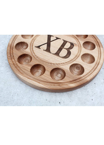 Пасхальна підставка менажниця блюдо тарілка для яєць писанок та паски пасхальний декор ручної роботи 30х30х2 см (80225-Нов) Francesco Marconi (252822720)