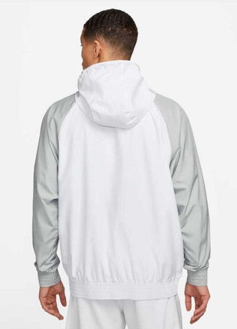 Біла демісезонна вітровка Nike NSW HYBRID LTWT WR