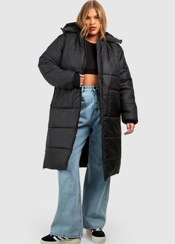 Черная демисезонная куртка Boohoo
