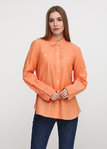 Оранжевая демисезонная блуза Ralph Lauren