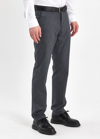 Серые классические демисезонные классические брюки Trend Collection
