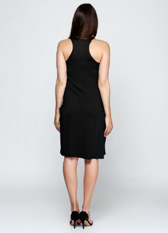 Черное кэжуал платье Crea Concept