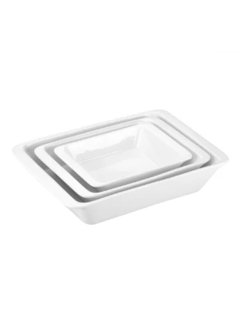 Форма порцелянова для випічки Gusto 25х16 см біла Tescoma (255277603)