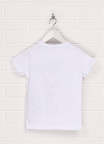 Белая летняя футболка Marks & Spencer