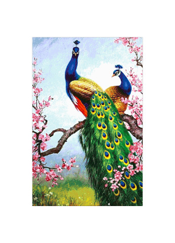 Набор для вышивания бисером В цветах сакуры 64х98 см Александра Токарева (252252855)