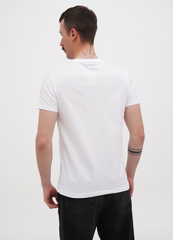 Біла футболка Lagerfeld