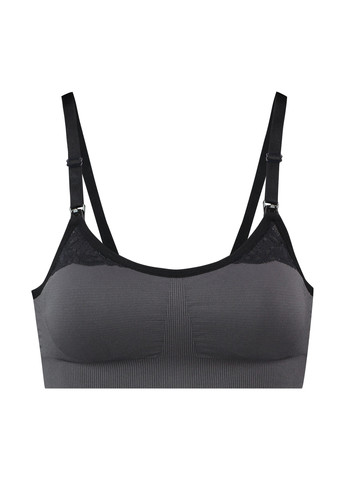 Графітовий топ бюстгальтер для годуючих Hunkemoller без кісточок поліамід