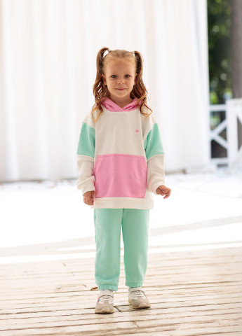 Дитячий спортивний костюм для дівчинки бавовна Kindamor little princess (244703555)