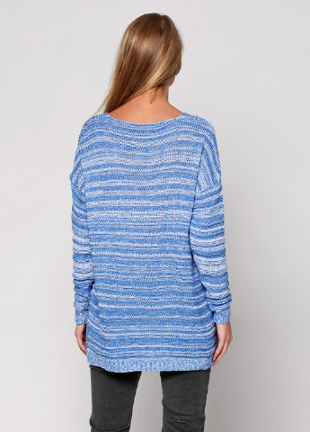 Синий демисезонный свитер MS