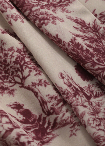 Комбінована кежуал сукня кльош SHEIN з малюнком