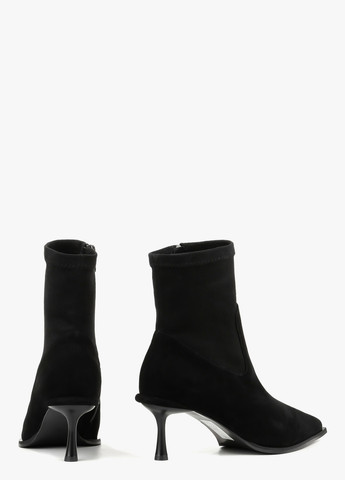 Чорні демісезонна ботільйони Le'BERDES