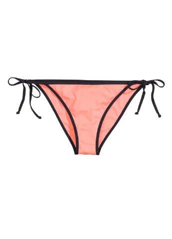 Персиковые купальные трусики-плавки однотонные H&M