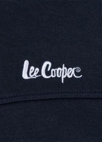 Свитшот Lee Cooper - Прямой крой логотип темно-синий кэжуал трикотаж - (163087985)