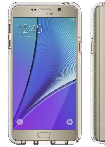 Прозрачный силиконовый чехол Evo Tactical для Samsung Galaxy Note 5 Pearl White Tech21 (214659207)