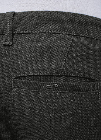 Грифельно-серые кэжуал демисезонные прямые брюки Oodji