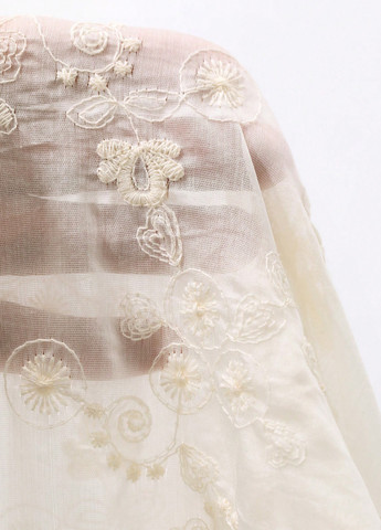 Кремовая блуза SHEIN