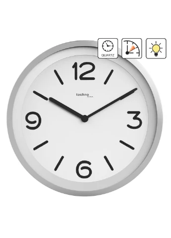 Годинник настінний WT7400 Silver (WT7400) Technoline (253712861)