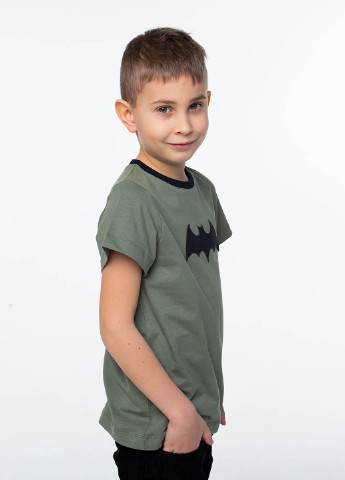 Хаки (оливковая) летняя футболка Vidoli