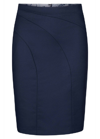 Темно-синяя кэжуал однотонная юбка Orsay мини