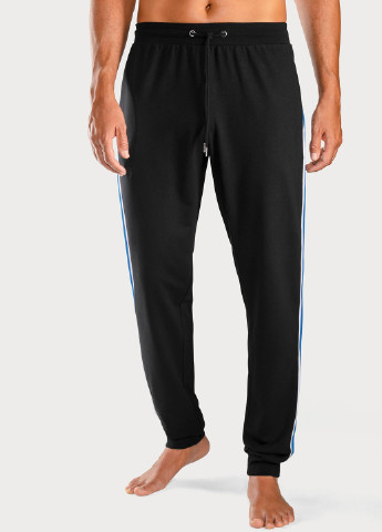 Черные спортивные демисезонные зауженные брюки Bench