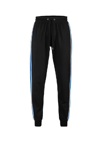 Черные спортивные демисезонные зауженные брюки Bench