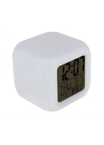 Часы хамелеон CX 508 с термометром будильником и подсветкой Led (255297629)