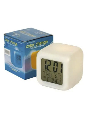 Годинник хамелеон CX 508 з термометром будильником та підсвічуванням Led (255297629)