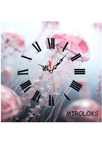 Настінний годинник Медуза 35х35 см M00005 MIROLOKS (202301212)