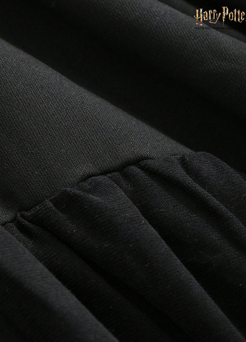 Черное кэжуал платье оверсайз SHEIN с рисунком