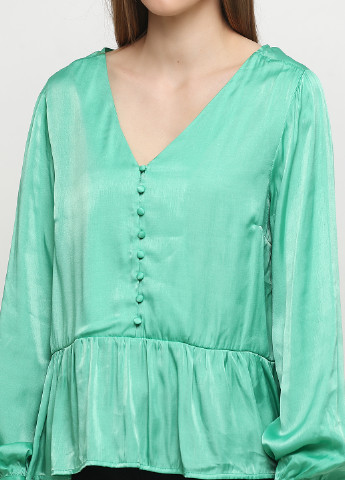 Зеленая демисезонная блуза Desires