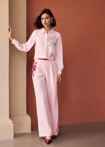 Світло-рожева блуза SHEIN