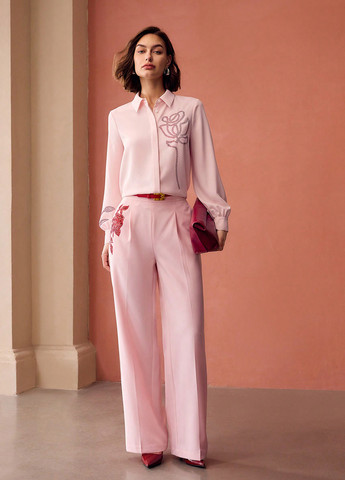 Світло-рожева блуза SHEIN