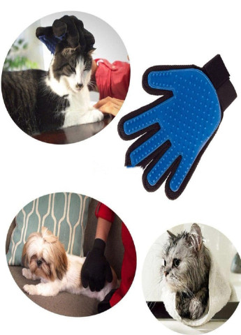 Масажна щітка рукавичка для дбайливого вичісування шерсті домашніх тварин кішок і собак TT (52901-В) Francesco Marconi (230586598)