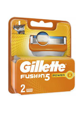 Сменные картриджи для бритья Fusion5 Power (2 шт.) Gillette (138200469)
