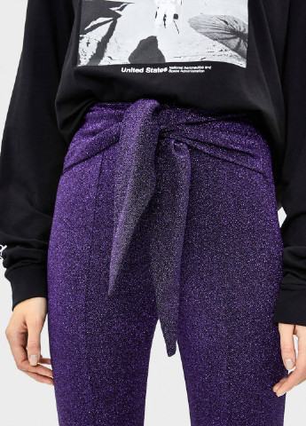 Лосини,чорний-фіолетовий, Bershka (251914688)