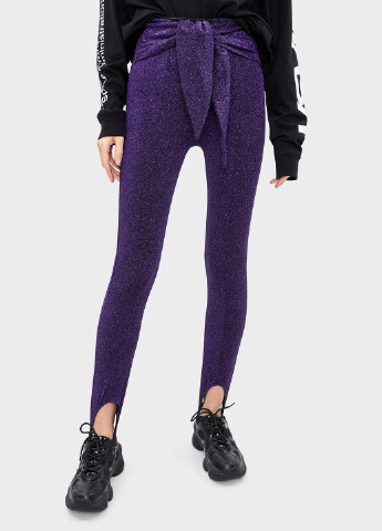 Лосини,чорний-фіолетовий, Bershka (251914688)