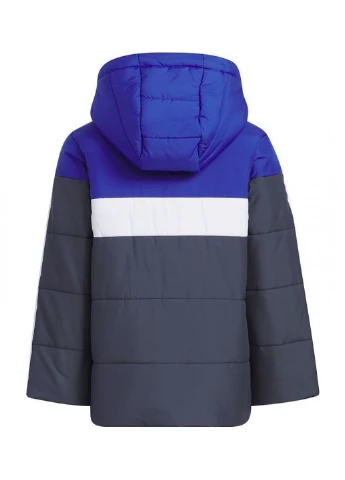 Темно-синяя зимняя куртка adidas LK PAD JKT
