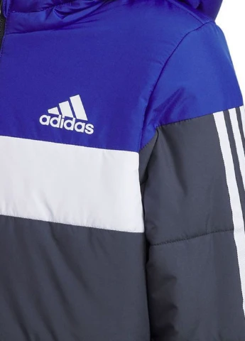 Темно-синяя зимняя куртка adidas LK PAD JKT